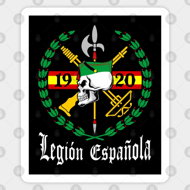 Spanish Legion Sticker by parashop